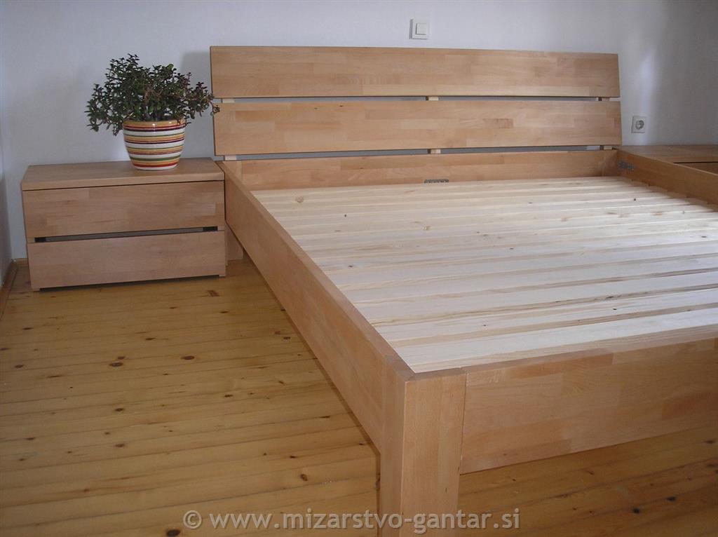 Postelja 06  - Mizarstvo Gantar
