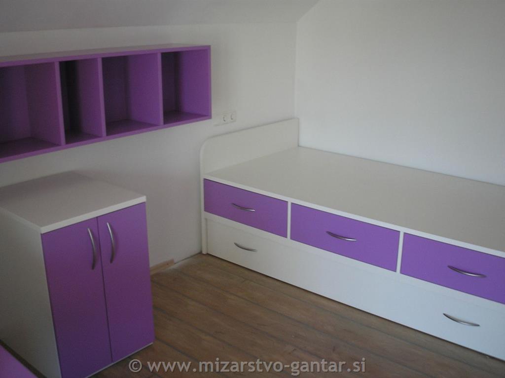Otroška soba 02  - Mizarstvo Gantar
